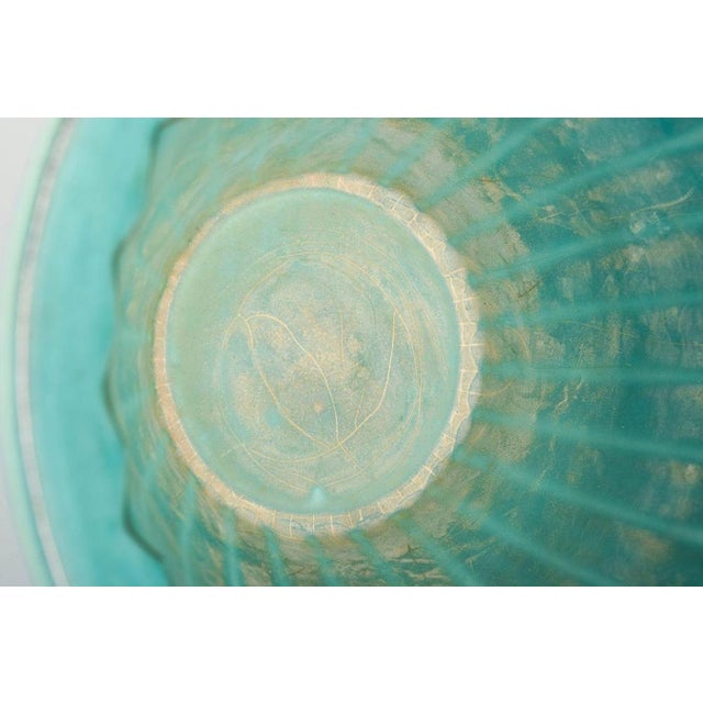 Art Deco Stoneware Bowl Argenta Series by Wilhelm Kåge for Gustavsberg, 1930s For Sale - Image 4 of 6