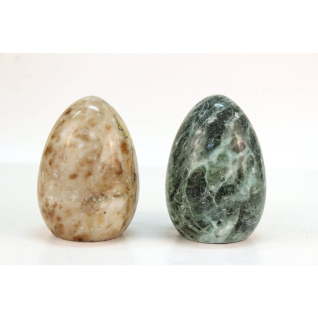 Marbled Stone Paperweights a Pair Chairish