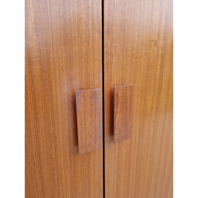 Tan Vintage Teak Sideboard, 1970s For Sale - Image 8 of 15