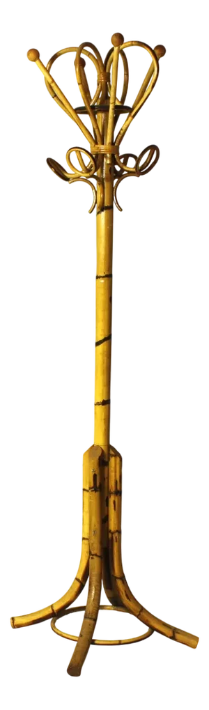 Bamboo Coat Rack, 1970s