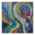 Alexander Arshansky Abstract Painting "Peacock" For Sale