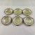 1900 - 1909 Estate Ritter & Sullivan Sterling Silver Repoussé Butter Pats, Set of Six For Sale - Image 5 of 11