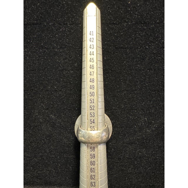 Silver Large Creative Artist Ring in Silver and Topaz, 1990s For Sale - Image 8 of 8