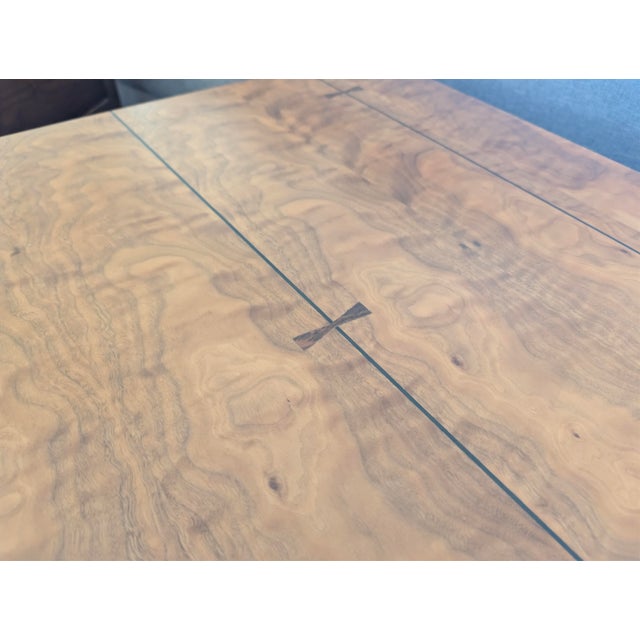 Brown Pair of Vintage Lane Tuxedo Side Tables For Sale - Image 8 of 13