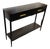 West Elm Metalwork Console Table For Sale