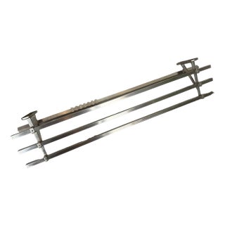 Art Deco Coat Rack in Chrome Plating For Sale