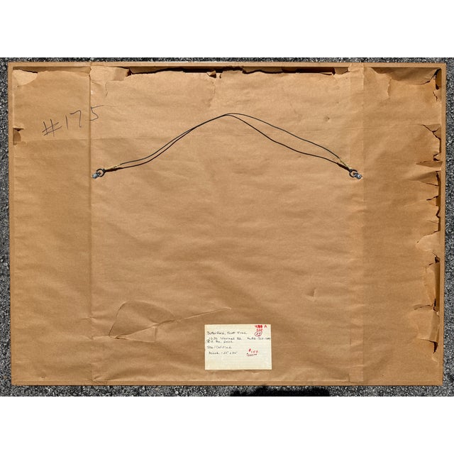 Wood Mixed Media Untitled by Scott Butterfield 1981 For Sale - Image 7 of 9