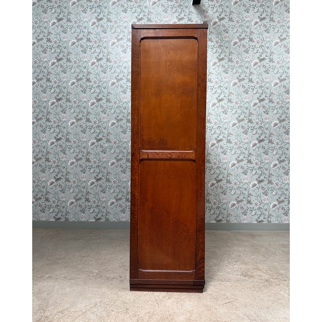 1940s Large Parisian Wardrobe with Sliding Doors, 1940s For Sale - Image 5 of 16