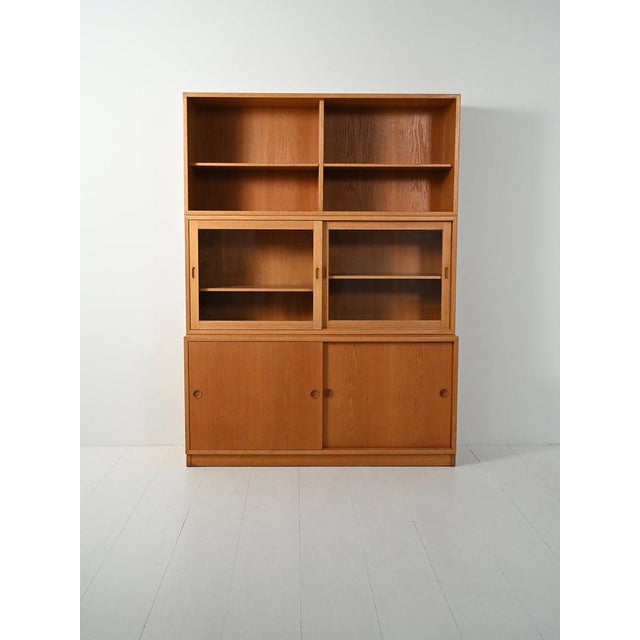 1960s Øresund Oak Bookcase by Borge Mogensen for Karl Andersson & Söner, 1960s For Sale - Image 5 of 12
