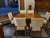 Art Deco Dining Table and Chairs in Birds-Eye Maple, 1920s, Set of 9 For Sale - Image 12 of 13