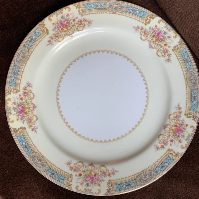 Mid-Century Noritake Dinner Plates - Set of 4 For Sale In New York - Image 6 of 13
