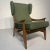 Green Terry Cloth Armchair, 1950s For Sale - Image 6 of 6
