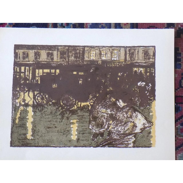 Vintage Pierre Bonnard Modernist Lithograph Views of Paris, Printed by Mourlot - Set of 11 For Sale - Image 10 of 13