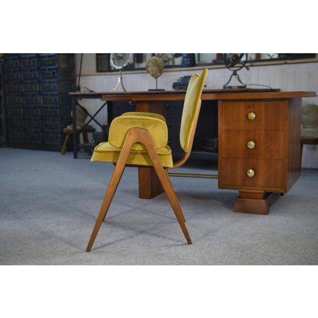 1960s Scandinavian Beech Chair, 1960s For Sale - Image 5 of 9