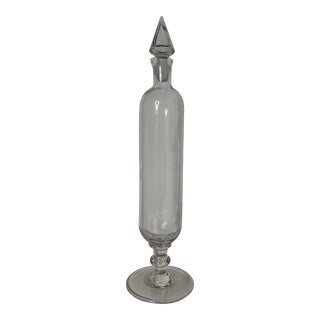 Antique Show Footed Apothecary For Sale
