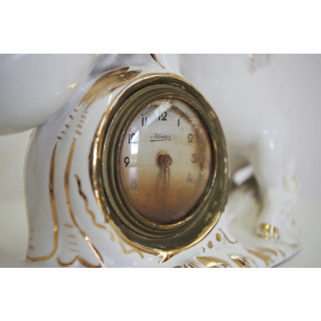 White German Kaiser Clock from Cavallino Cornetti, 1950s For Sale - Image 8 of 14