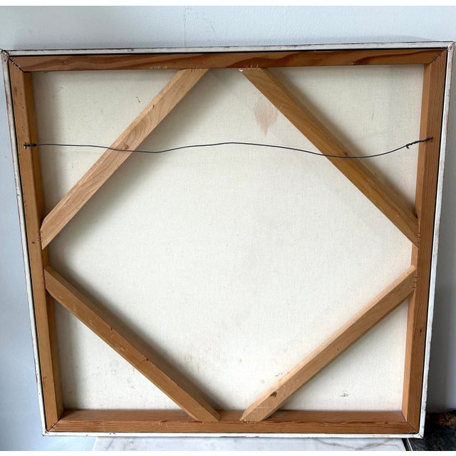 Contemporary Abstract Expressionist Painting Signed Diana '09 For Sale - Image 12 of 12