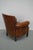 Vintage Dutch Cognac Club Chair in Leather For Sale - Image 3 of 18