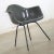 Gray Mid Century Modern Elephant Hide Gray Eames Herman Miller Molded Fiberglass Dax Arm Shell Chair H Base For Sale - Image 8 of 13