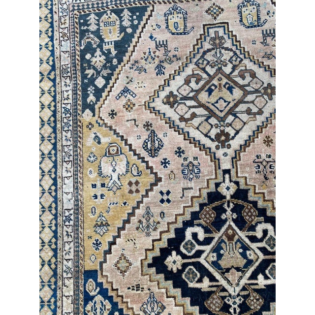 Ancient Fine Caucasian Chirwan Karabagh Rug, 1890s For Sale - Image 13 of 18