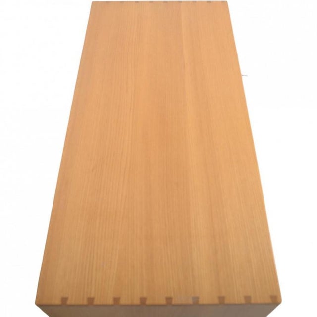 Vintage Cabinet in Elm by Mogens Koch, 1970s For Sale - Image 3 of 16