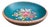 Vintage Painted Wooden Bowl, 1960s For Sale