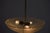 Vintage Glass Disc Pendant Light, 1940s For Sale - Image 6 of 11