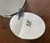 Antique 19th century English silverplate biscuit barrel. In the form of a wood cask in frosted glass; the lid with a tag...
