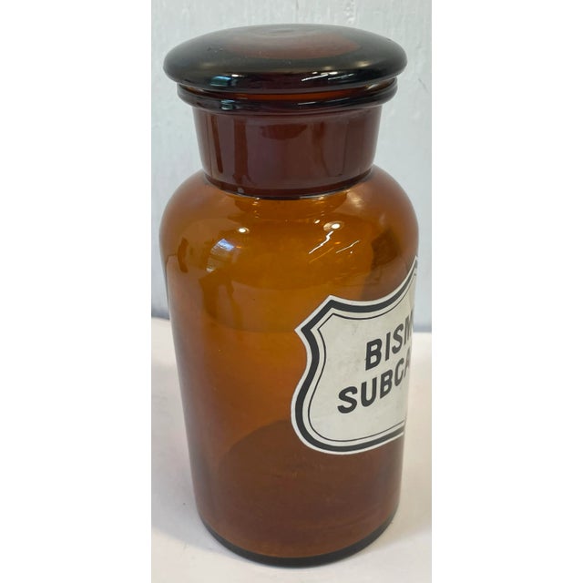 Vintage German Apothecary Jar For Sale - Image 4 of 8