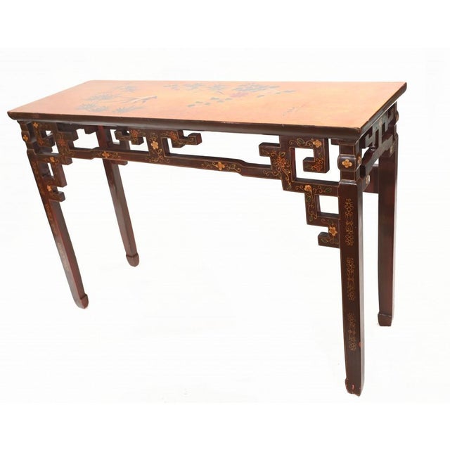 Painted Chinese Console Table For Sale - Image 11 of 12