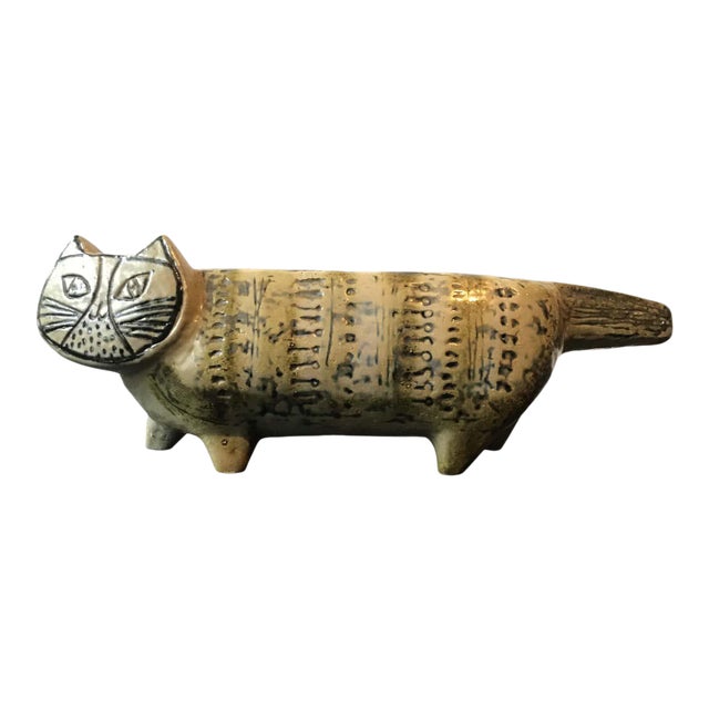 Lisa Larson Large Ceramic Cat Chairish