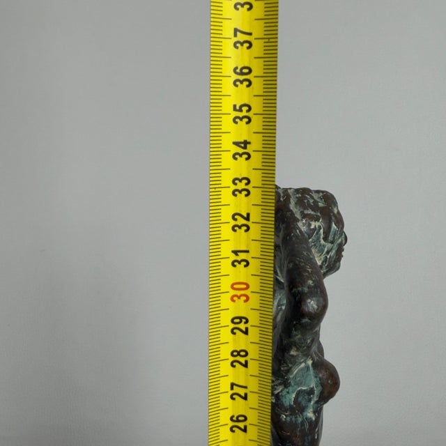 S. Gasparri, Woman Bathing, 1950s, Bronze on Marble Base For Sale - Image 15 of 16