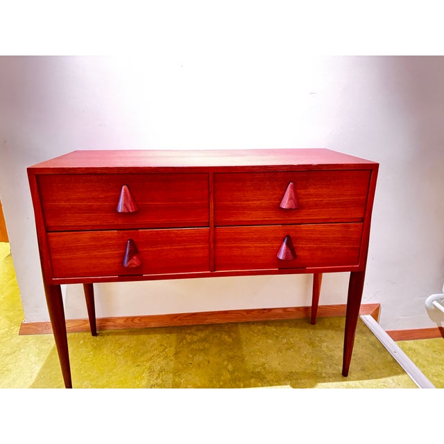 Teak Bedside Table by by Reinhold Stotz, 1960 For Sale - Image 10 of 10