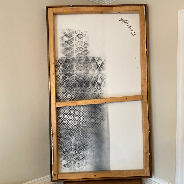 Orange Queen of Clovers Modern Figurative Painting by John McMahon For Sale - Image 8 of 8