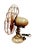 This is a vintage Emerson Electric oscillating desk fan, Model 6250 series, also known as the “Golden Jubilee” style,...