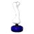 Late 20th Century Peter Shire X Vistosi Murano Postmodern Bone Sculpture With Cobalt Blue Base For Sale