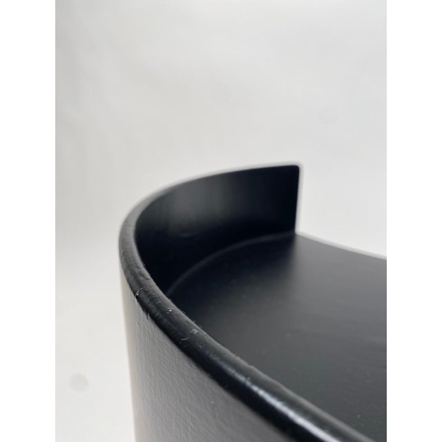 Black Gea Bedside Tables by Takahama for Gavina, 1961, Set of 2 For Sale - Image 11 of 14