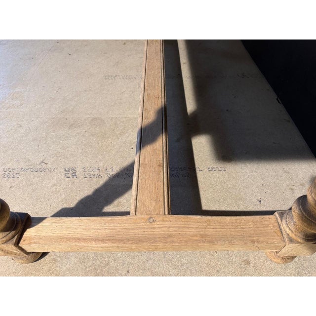French Oak Farmhouse Dining Table, 1920 For Sale - Image 10 of 14