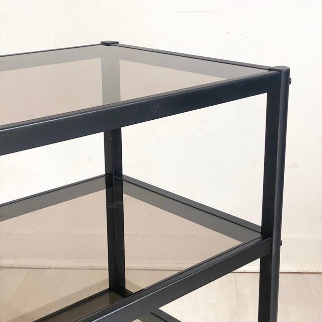 Vintage Serving Cart in Metal, 1970s For Sale - Image 6 of 10