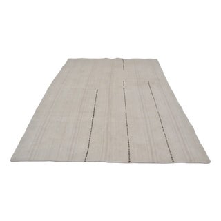 Handmade Hemp Rug, 1960s For Sale