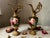 An exceptional pair of Austrian Victorian ewers dating to circa 1890–1910. These decorative vessels feature richly cast...