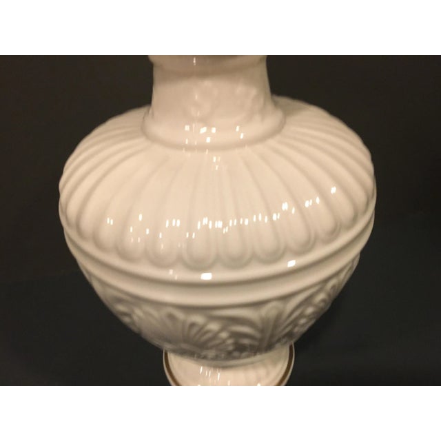 Hollywood Regency Vintage Lenox China Athenian Collection Vase For Sale - Image 3 of 9