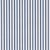 Sample - Schumacher Mathis Ticking Stripe Wallcovering In Indigo For Sale