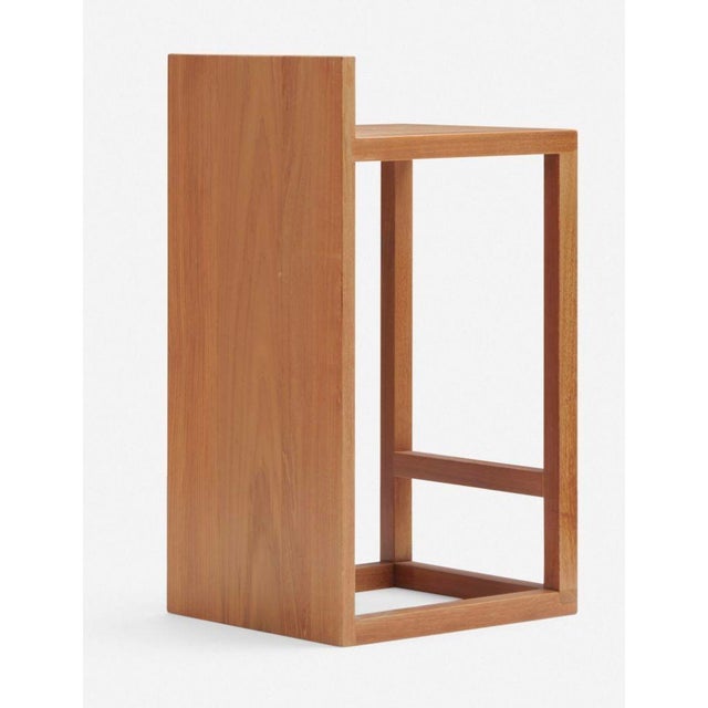 After Donald Judd Chair/Stool by PLANEfurniture (defunct), Los Angeles USA, c. 2010 Oak wood Dimensions: 28 h × 15 w × 15¼...