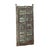 Antique Indian Painted Teakwood Gujarati Door For Sale - Image 9 of 9