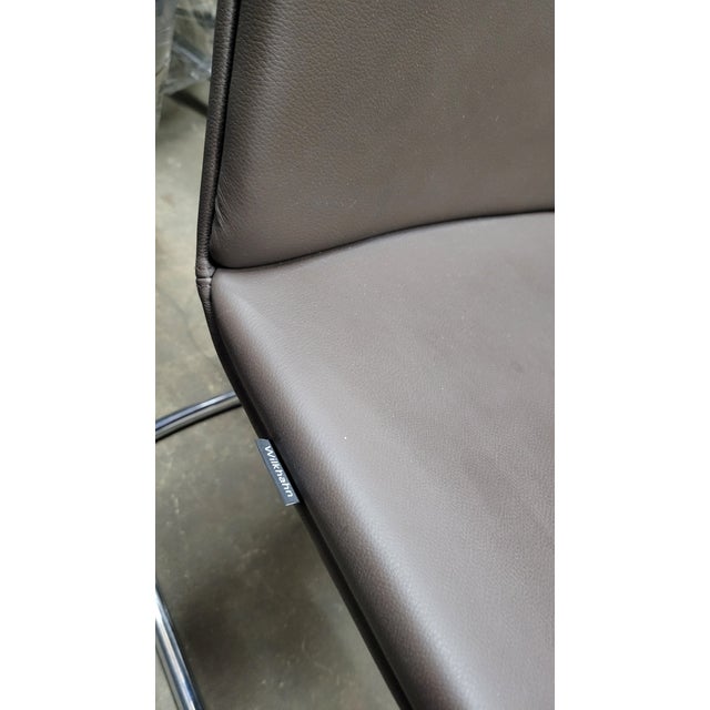 2010s Wilkhahn Neos 183/3 Cantilever Chair in Brown For Sale - Image 5 of 6