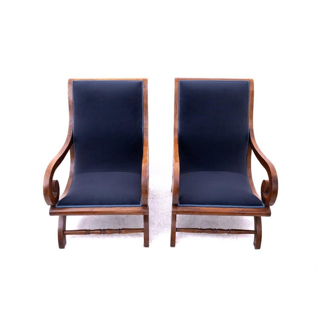 Armchairs, Northern Europe, 1920s, Set of 2 For Sale - Image 10 of 17