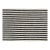 Plum Textiles Breton Ticking Charcoal Linen For Sale