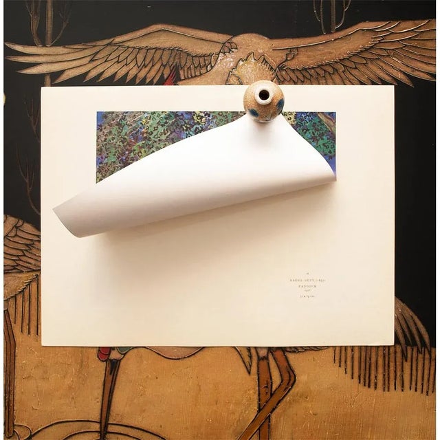 Raoul Dufy 1947 After Raoul Dufy "Paddock", Vintage Period Swiss Offset Lithograph For Sale - Image 4 of 8