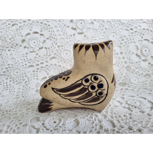 1970s Ceramic Owl or Tecolote, Tonala’, Mexico For Sale In Baltimore - Image 6 of 7